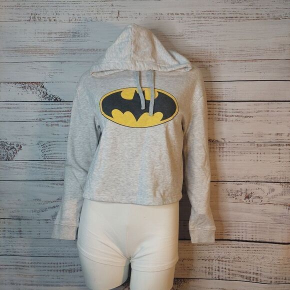 Kids Girls Batman Sweater Body Crop - Picture 2 of 10